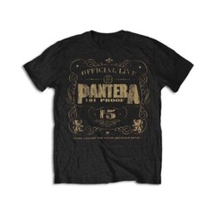 Pantera 101 Proof T-Shirt Black New