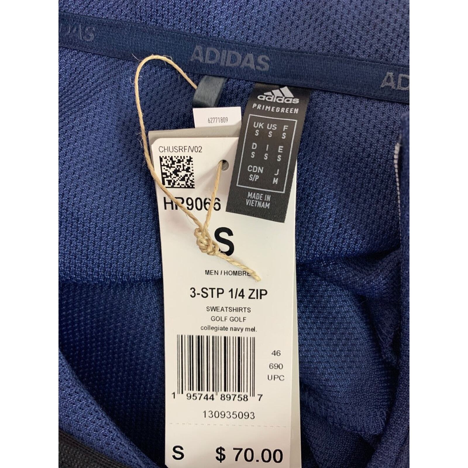 Small Adidas Golf Mens New Lightweight 1/4 Zip Pullover Shirt gallery