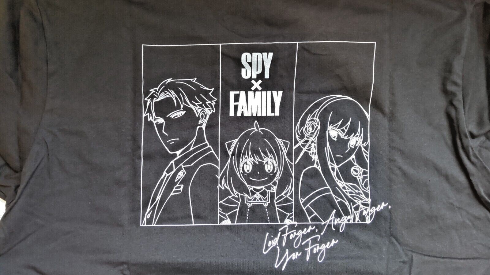 SPY x FAMILY Uniqlo T-shirt Black – Japan Size – NEW!!
