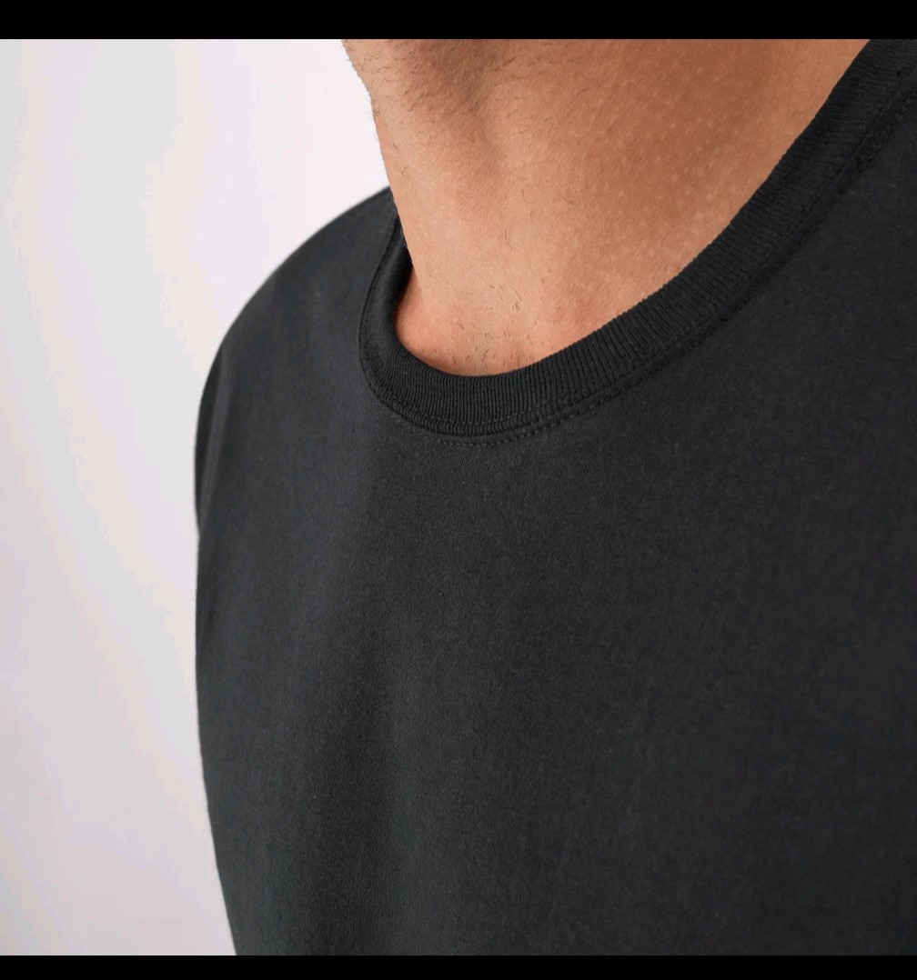 Hanes T-Shirt 6-Pack Men's ComfortSoft TAGLESS Crewneck Short Sleeve Tee Value gallery