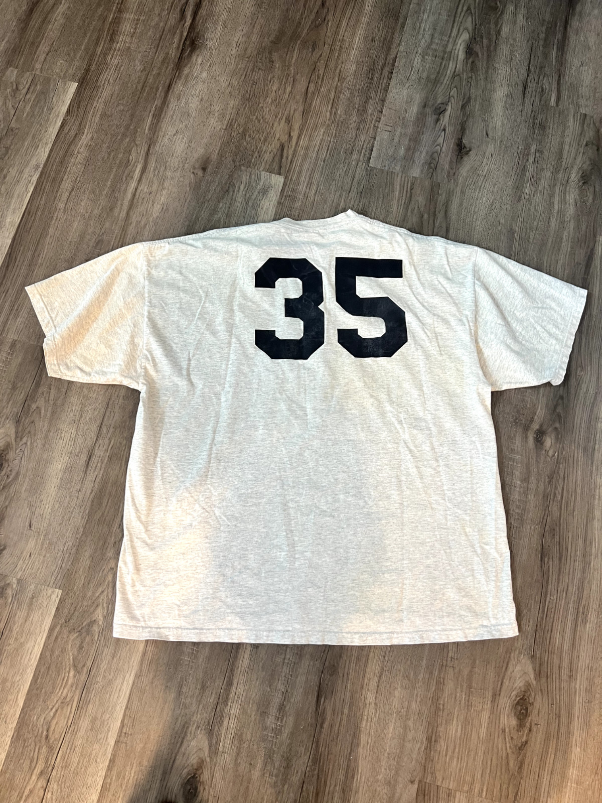 Vintage 90s / Y2K USA Baseball #35 T Shirt XL Made in USA RARE gallery