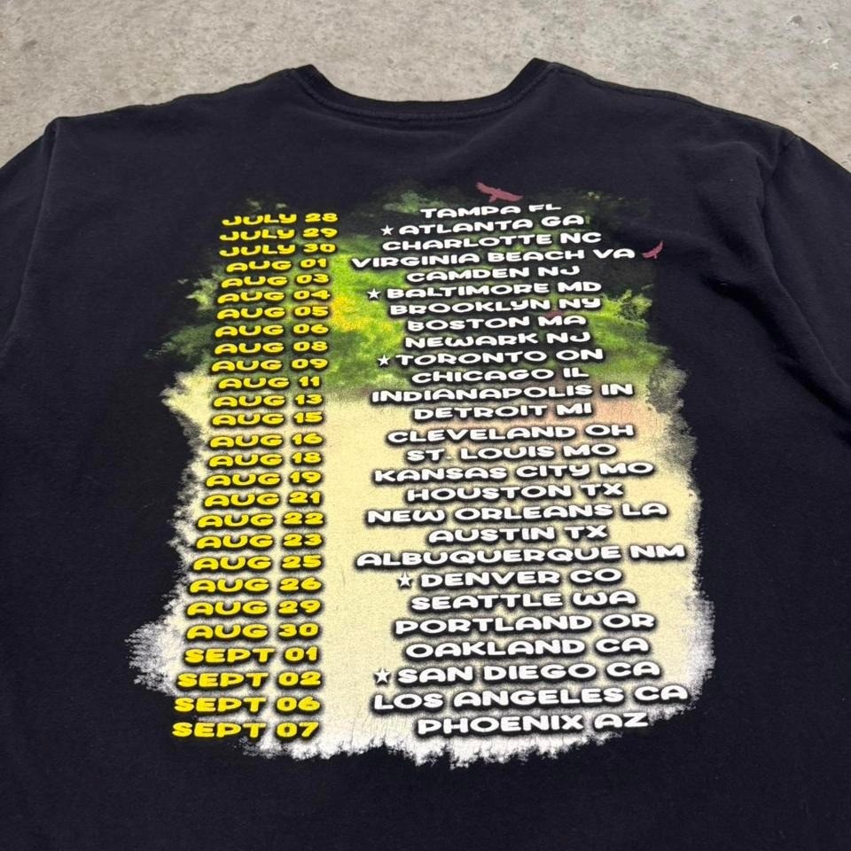 2023 Lil Durk T-shirt Almost Healed Tour Chicago OTF Drill Rap Black Mens XXL gallery