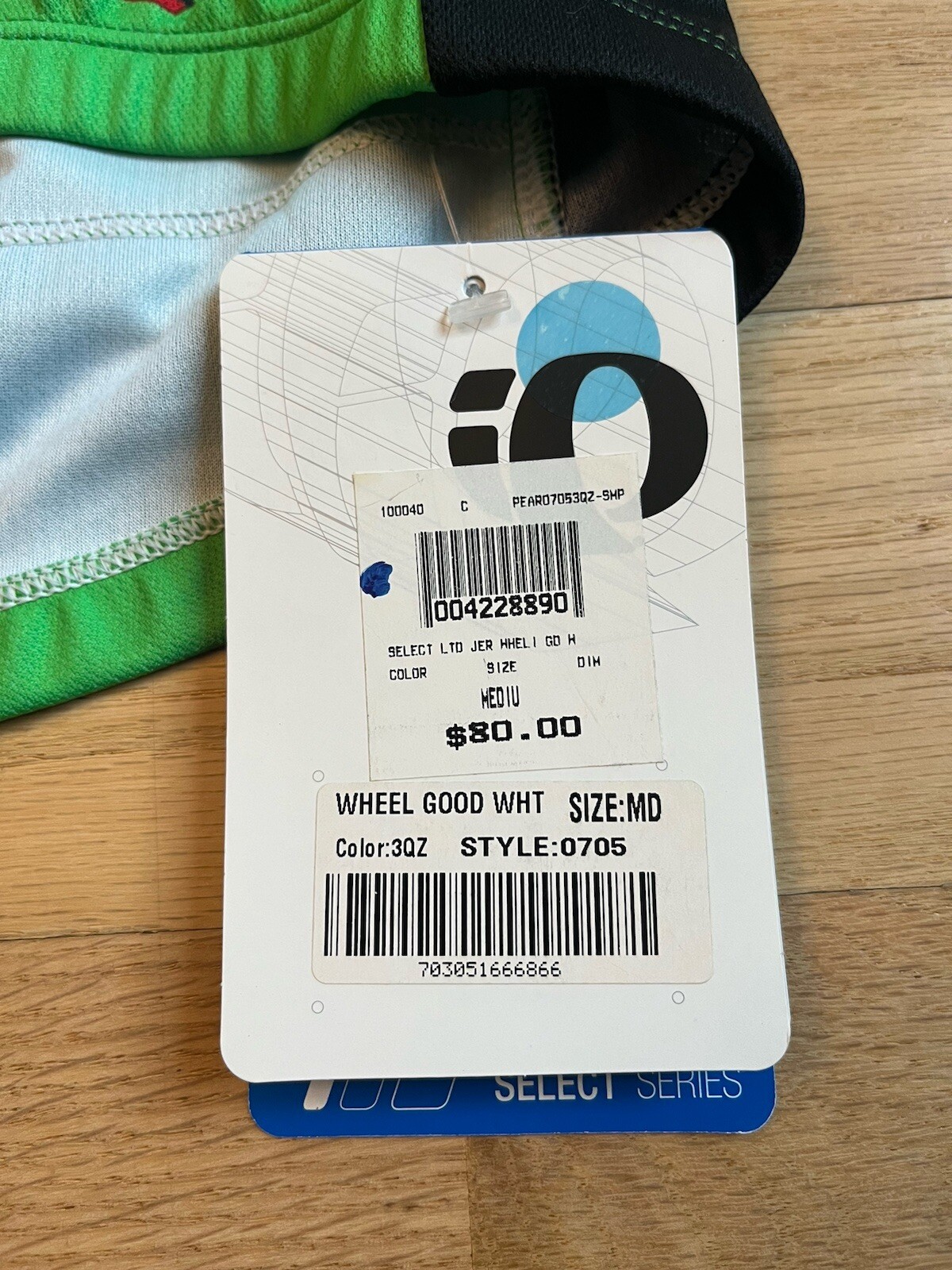 Pearl Izumi Men Select SERIES WHEELIE GOOD WHEAT Medium Cycling Jersey BRAND NEW gallery