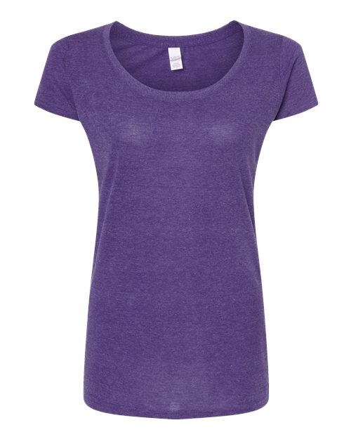 Tultex Women's Poly-Rich Scoop Neck T-Shirt gallery