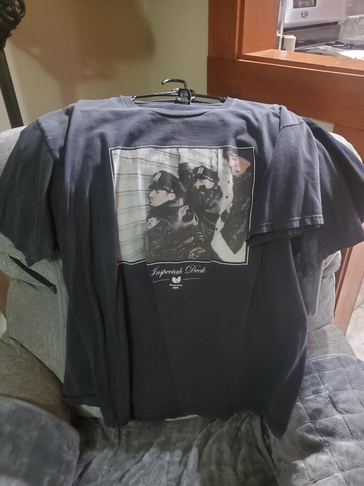 Super Rare Inspectah Deck Shirt By Wutang Brand Limited. Size Large gallery