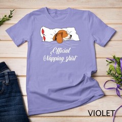 Sleeping Beagle Pyjamas Dog Lover Gift Official Napping Unisex T-shirt
