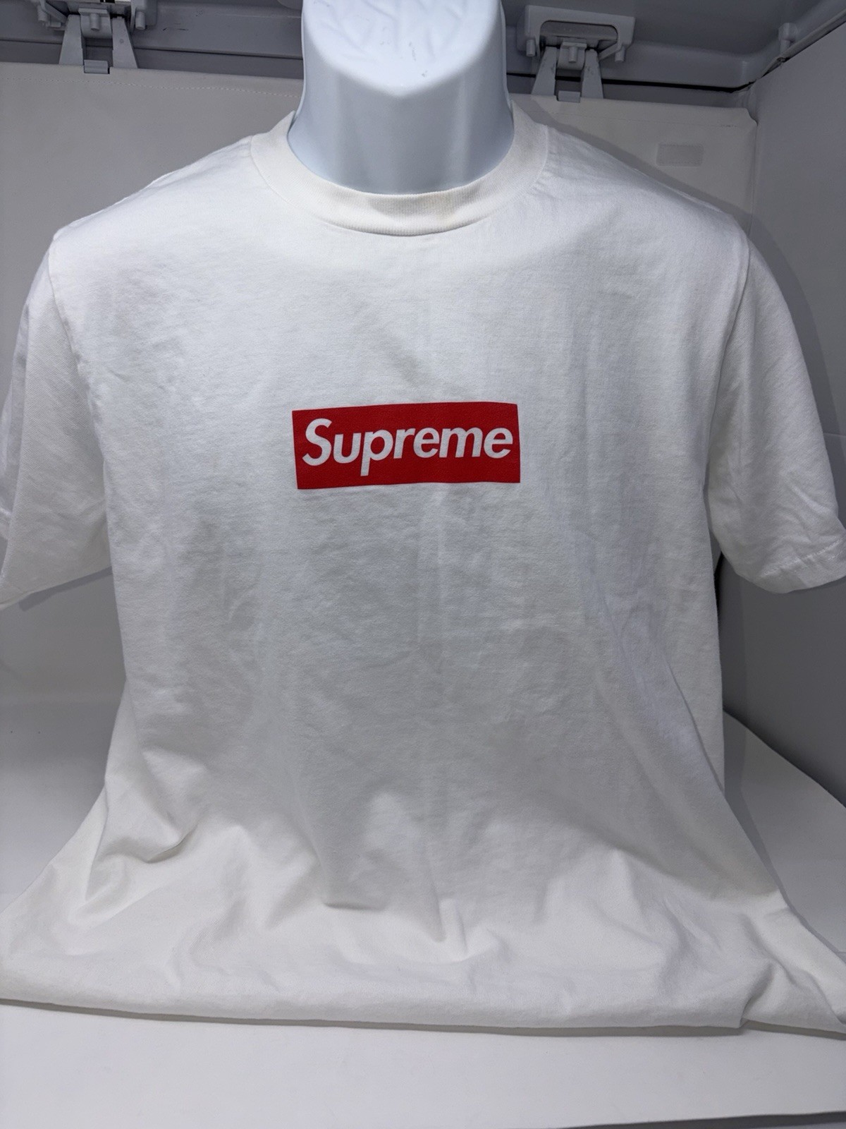 Supreme West Hollywood Box Logo Tee White Size Small SS23 LA Store Exclusive