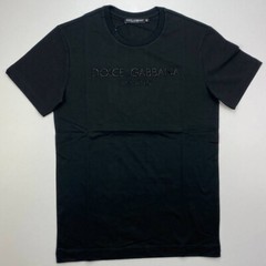 Dolce & Gabbana Milano Logo Print Men Black T-Shirt