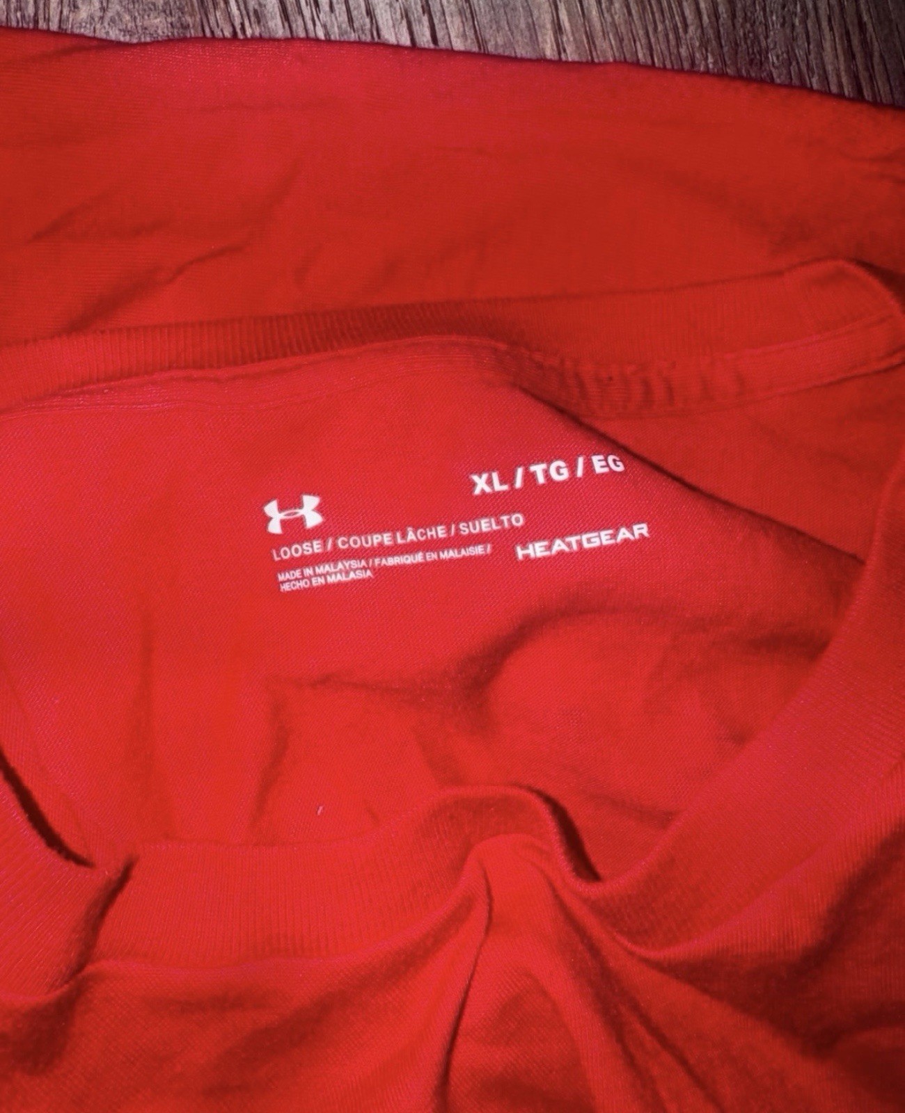 Under Armour Men’s HeatGear Red Freedom Flag Graphic Crew Neck T-Shirt XL Reg gallery