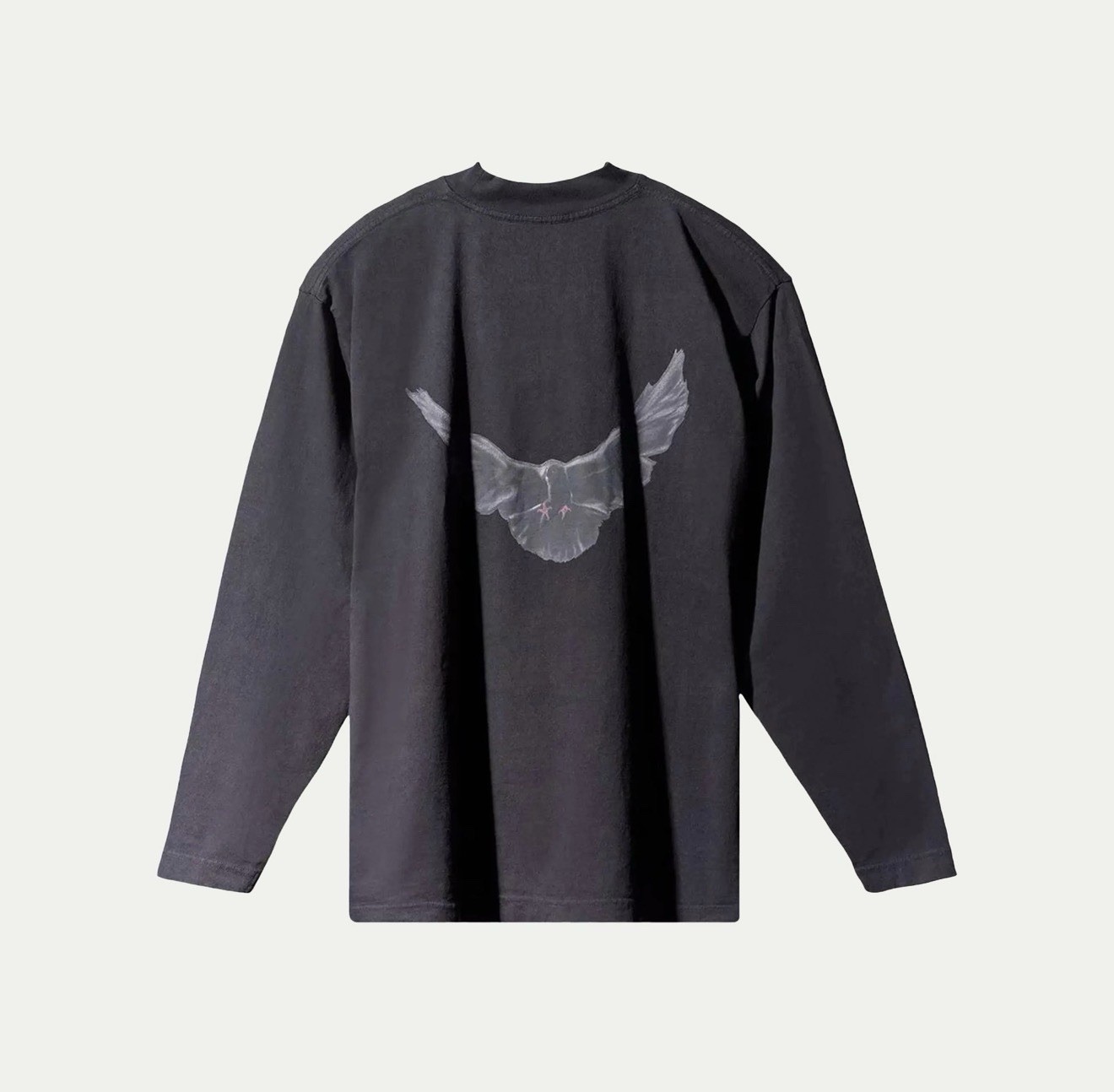 Yeezy Gap YZY 10A Dove Long Sleeve Shirt Black XL NWT