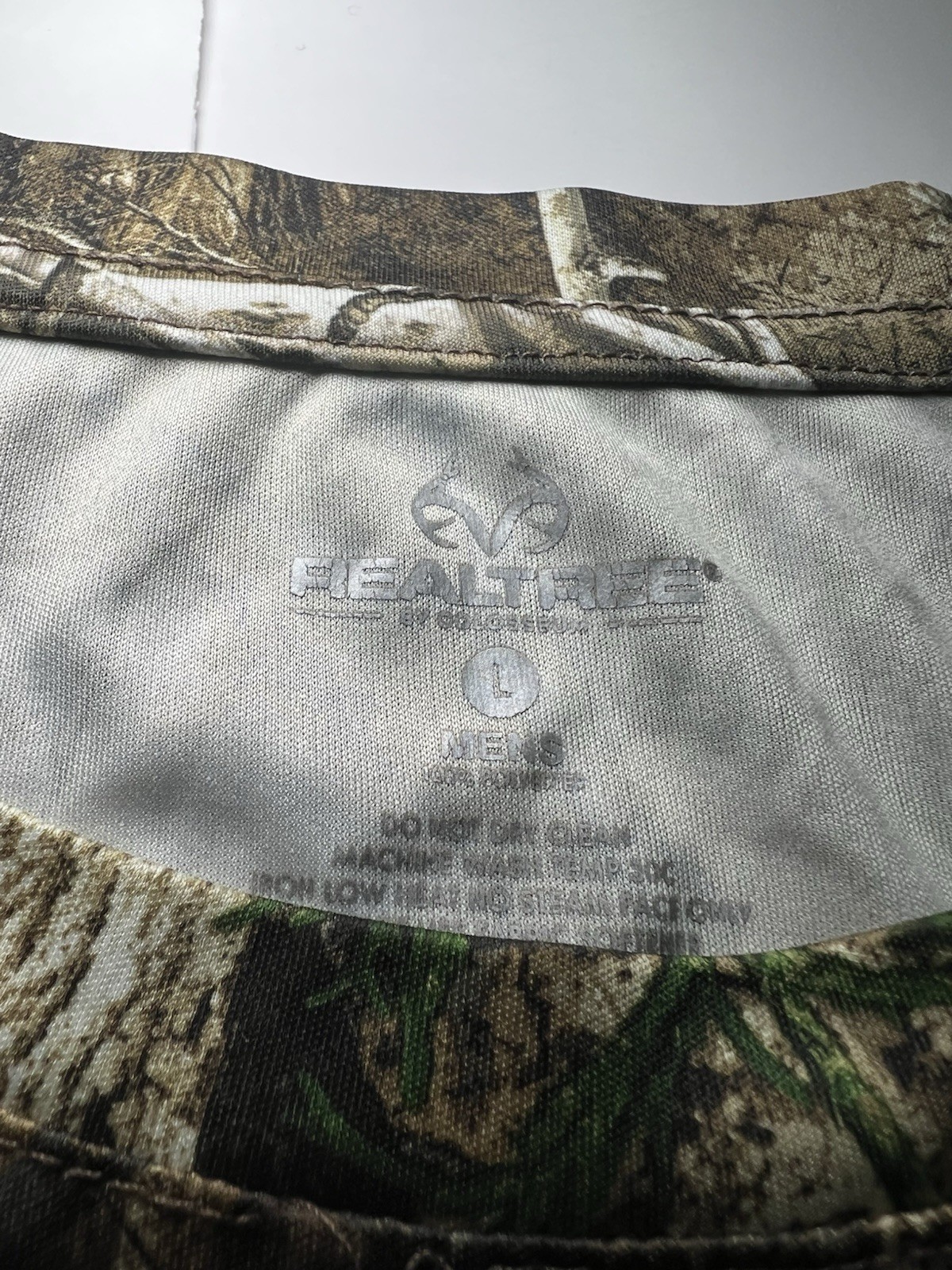 Realtree Edge Camo T-Shirt Mens Large Short Sleeve Hunting Outdoors Tee gallery