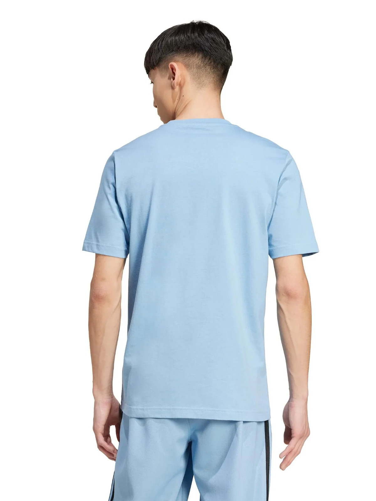 adidas Originals Adicolor Trefoil Tee Shirt JY3758 Light Blue Mens New Sz S, M gallery