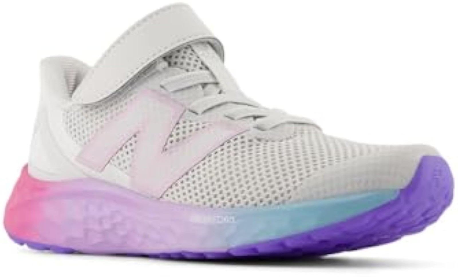 New Balance Fresh Foam Arishi V4 Bungee Lace with Top Strap Running Shoe, Grey M gallery
