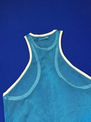 DSQUARED2 men’s summer blue back&front racer mesh muscle tank top SZ L
