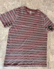 Volcom Sylvan Crew SS Striped Pocket T-Shirt Men’s NWT