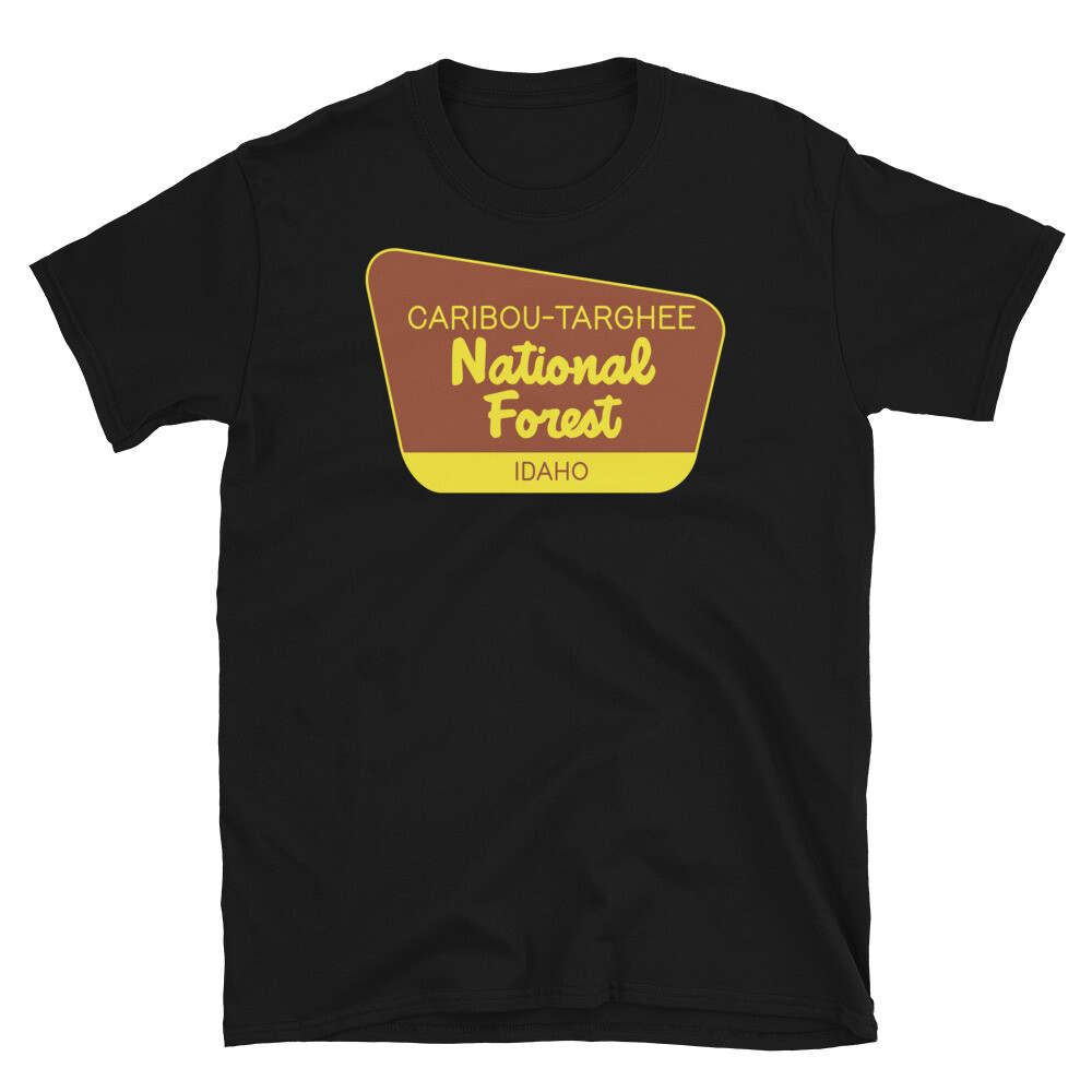 Caribou-Targhee National Forest Idaho Short-Sleeve Unisex T-Shirt
