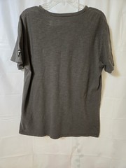 Triumph Motorcycles Union Jack Graphic Lucky Brand Charcoal Gray XL Tshirt