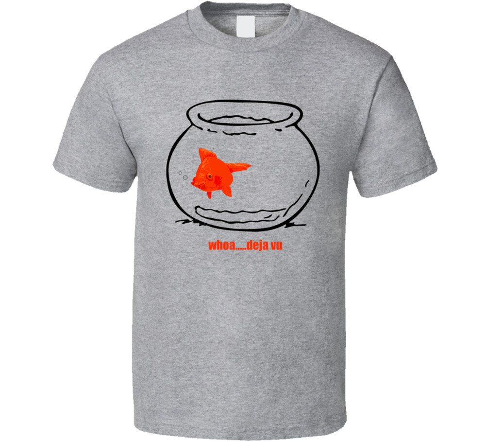 Goldfish Bowl Fish Funny T Shirt gallery