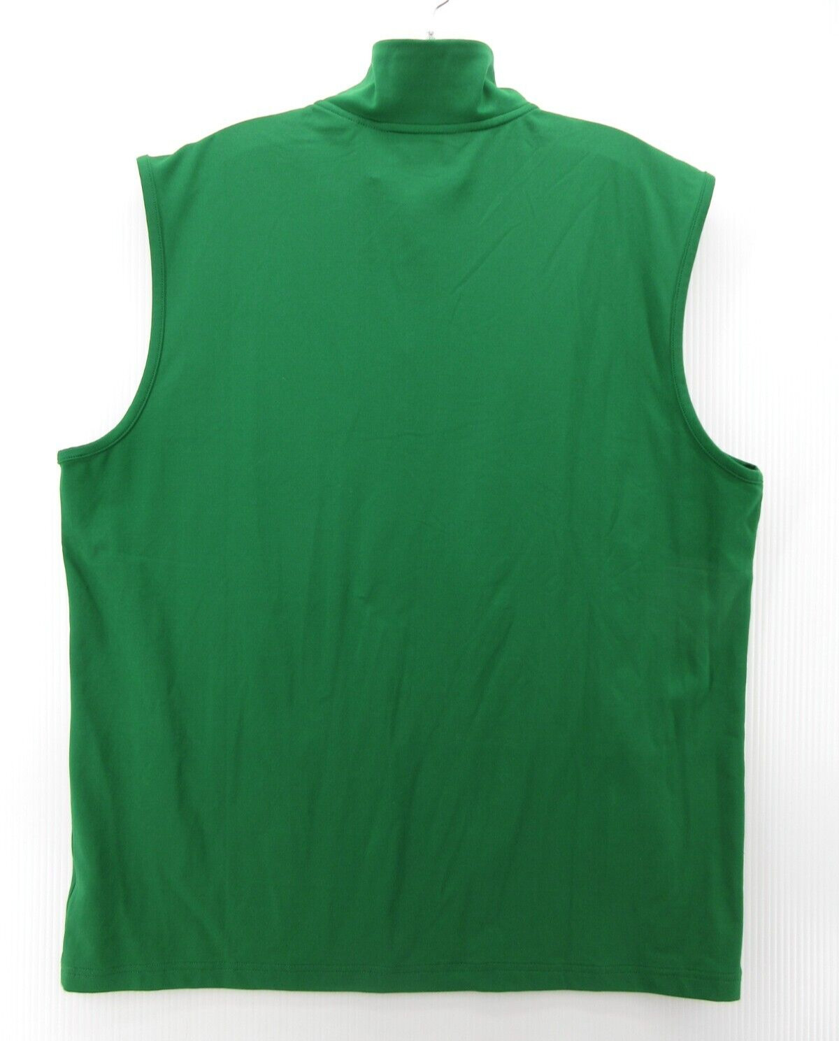 Ralph Lauren Polo Golf Shirt Men Large Green Performance 1/4 Zip Pullover Tank* gallery