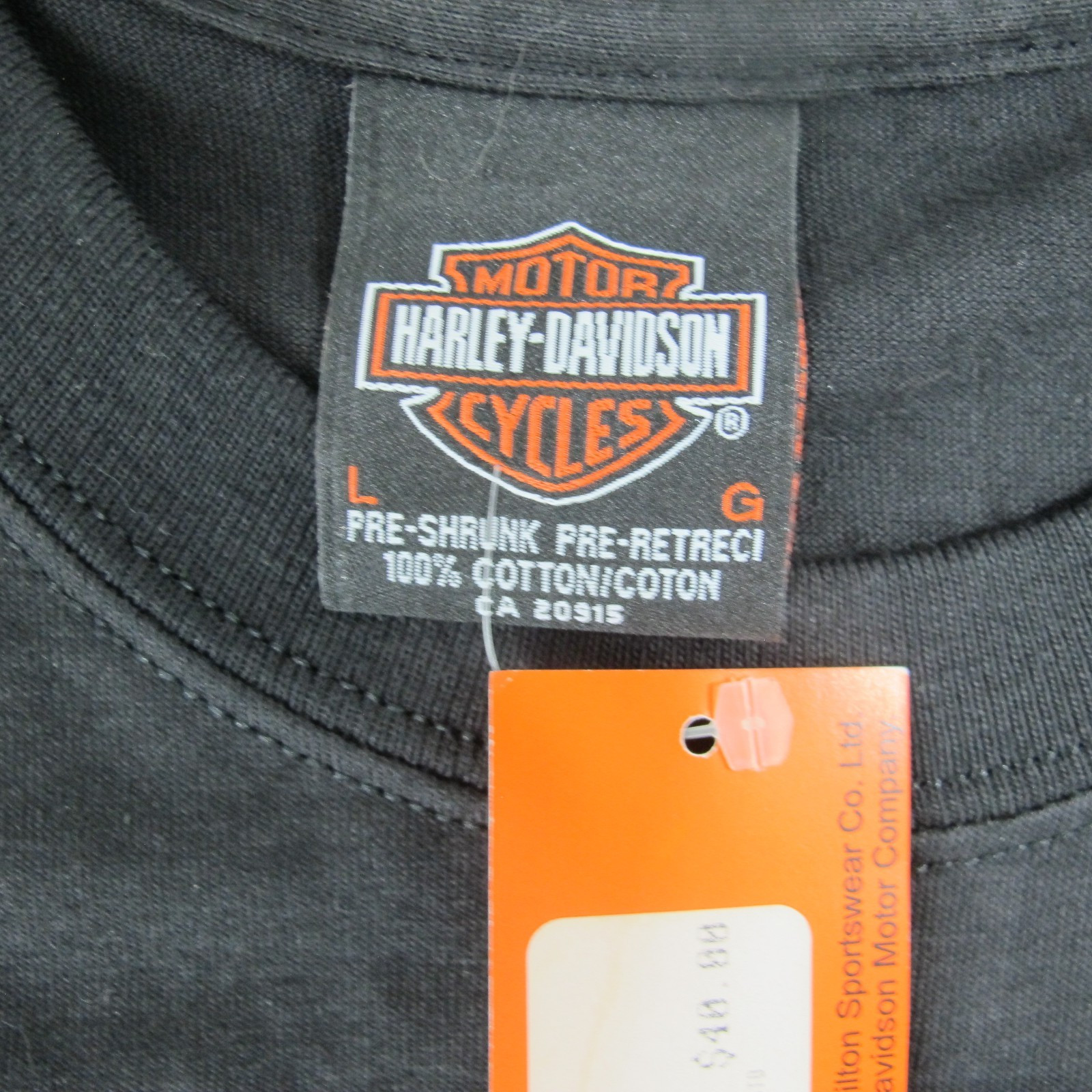 NEW Vintage 2003 Harley-Davidson T Shirt L Toronto Ontario Canada gallery