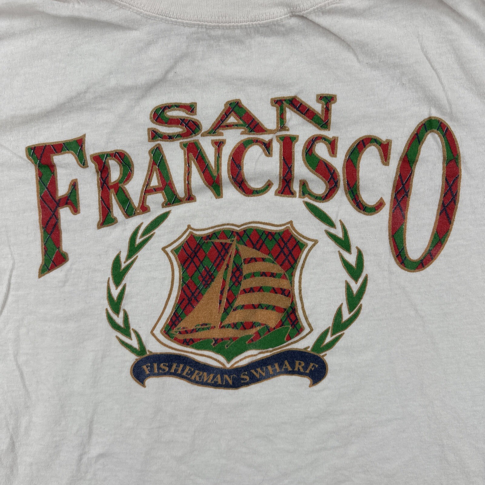 Vintage Fisherman’s Wharf San Francisco California 90s Medium T Shirt gallery