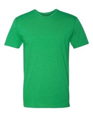 Next Level Men’s CVC Crew Short Sleeve T-Shirt, Solid Cotton/Poly Tee, 6210