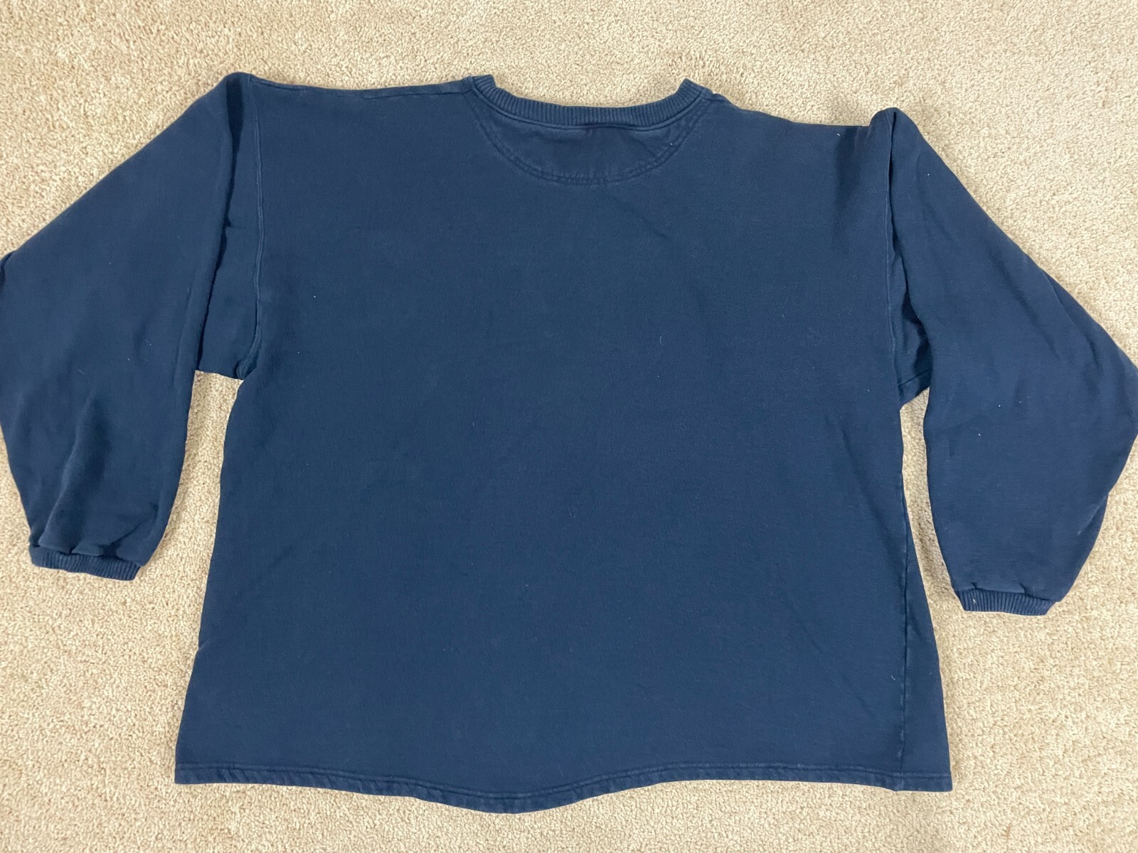 Champion Pullover Henley T-Shirt Mens XLBT Regular Fit Ribbed Cuff Sleeve Blue gallery