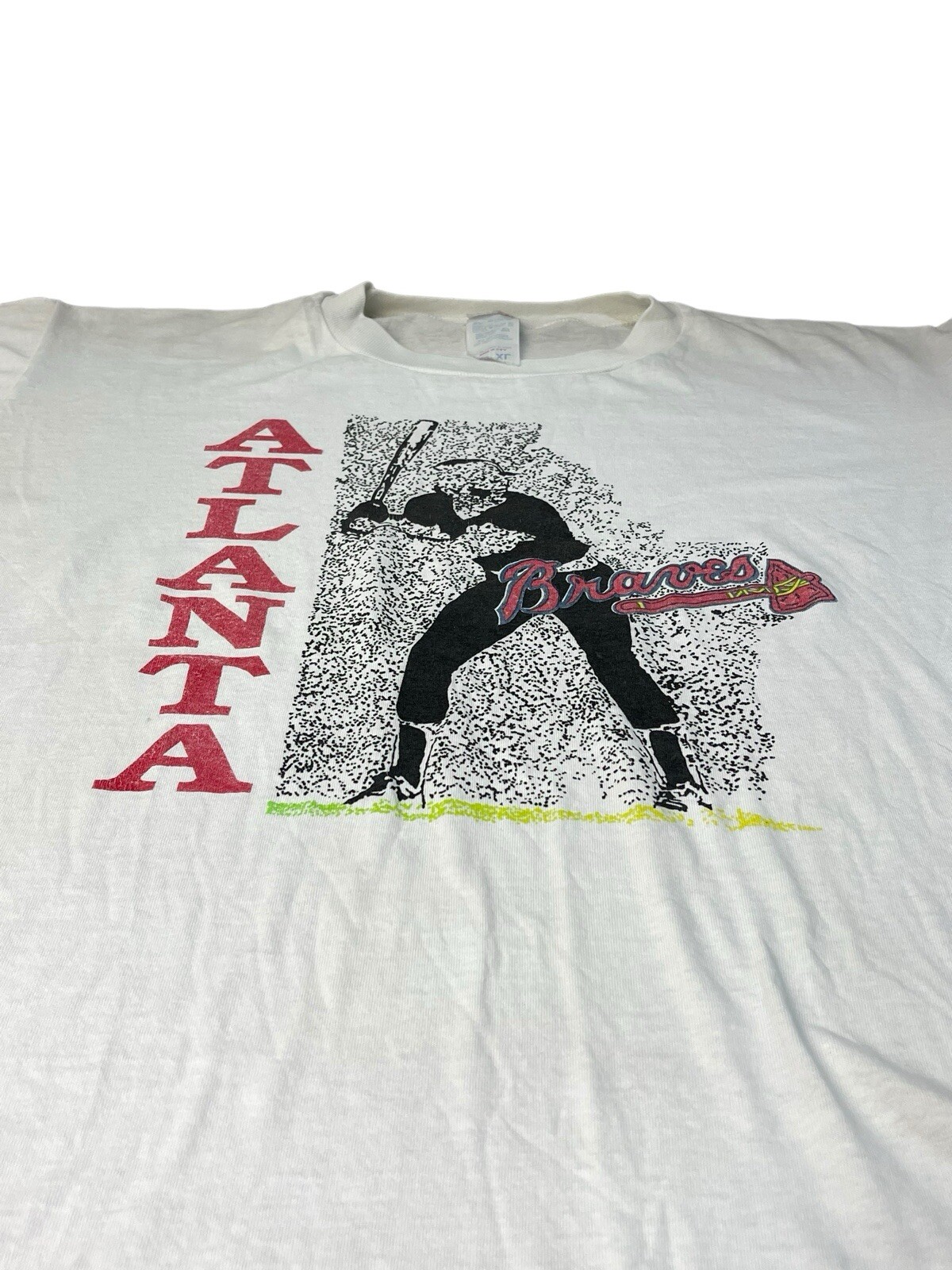 Vintage 90’s Atlanta Braves T Shirt Men’s Size XL Baseball MLB Made in USA gallery