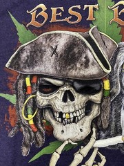 Best Buds Pirate Lab Marijuana Ocean City MD Men’s 2XL Shirt