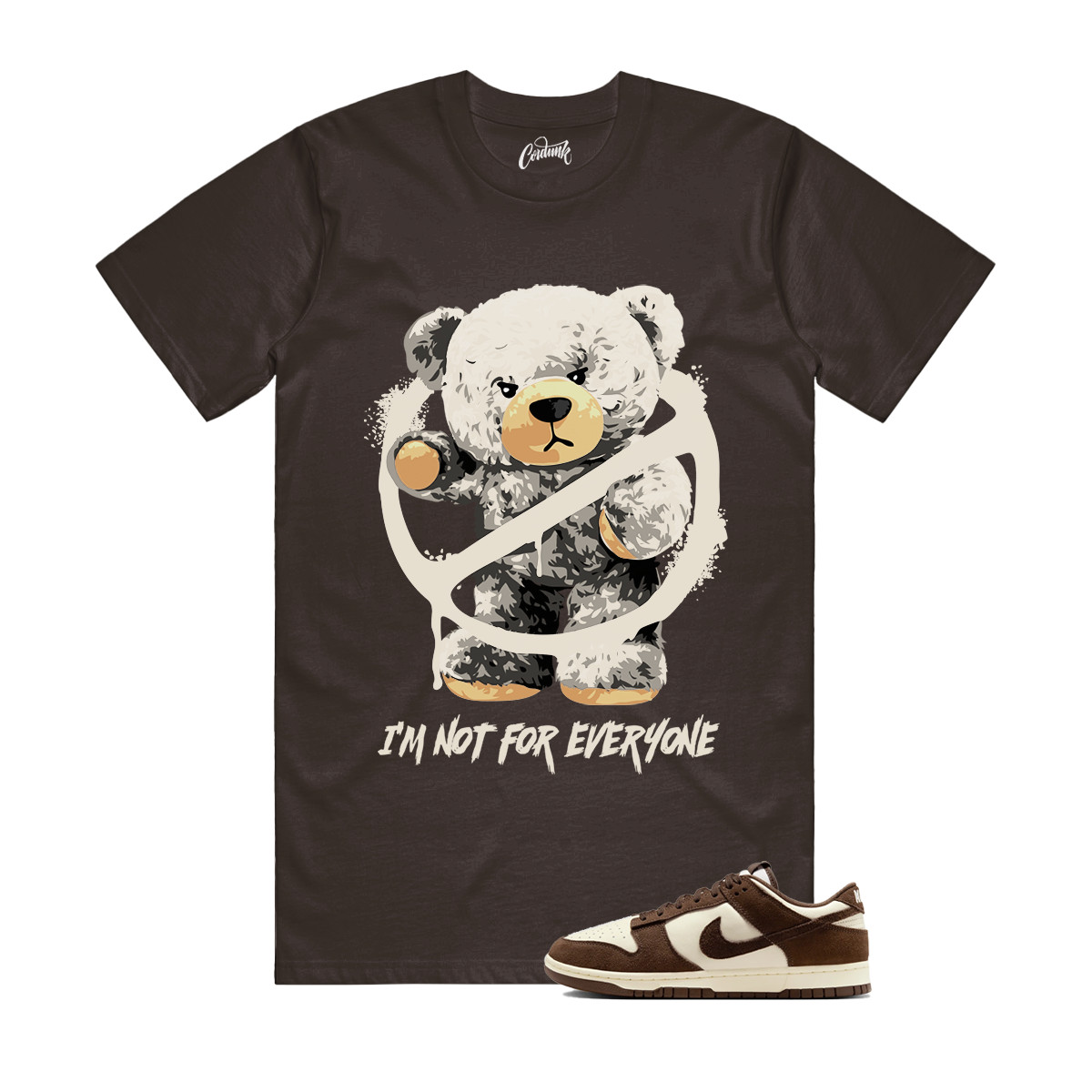 Dunk Baroque Brown Pale Ivory T Shirt Match NOT gallery