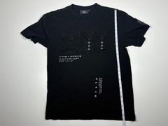Time Space T Shirt Mens Large Black Utility Pocket Graphic Streetwear Techwear