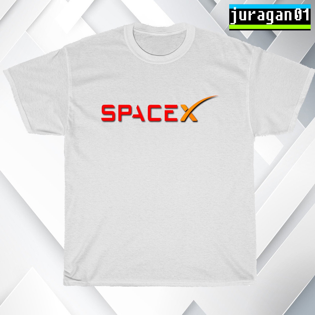 New SpaceX Logo Black/Navy/Sport Grey/White Men's T-Shirt S-5XL gallery
