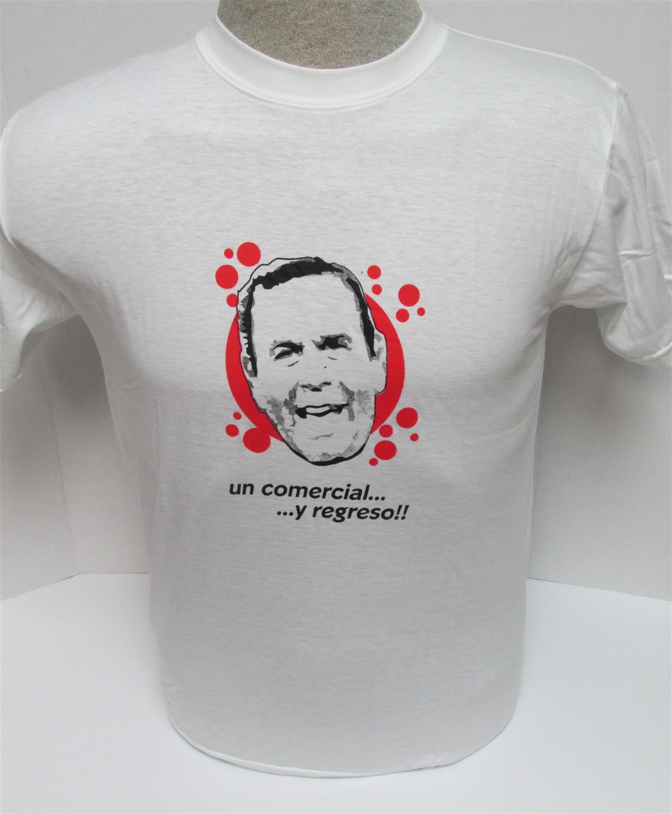 Peru T-shirt Un Comercial y Regreso! Large L Trampolin a la Fama Peruvian gallery