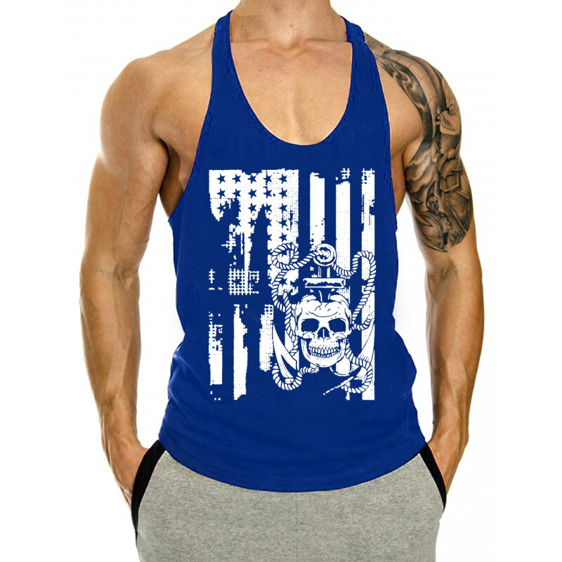 Men'S Tank Top Gym Tank Top Fitness Men'S Fitness BodybuildingClothing Vest gallery