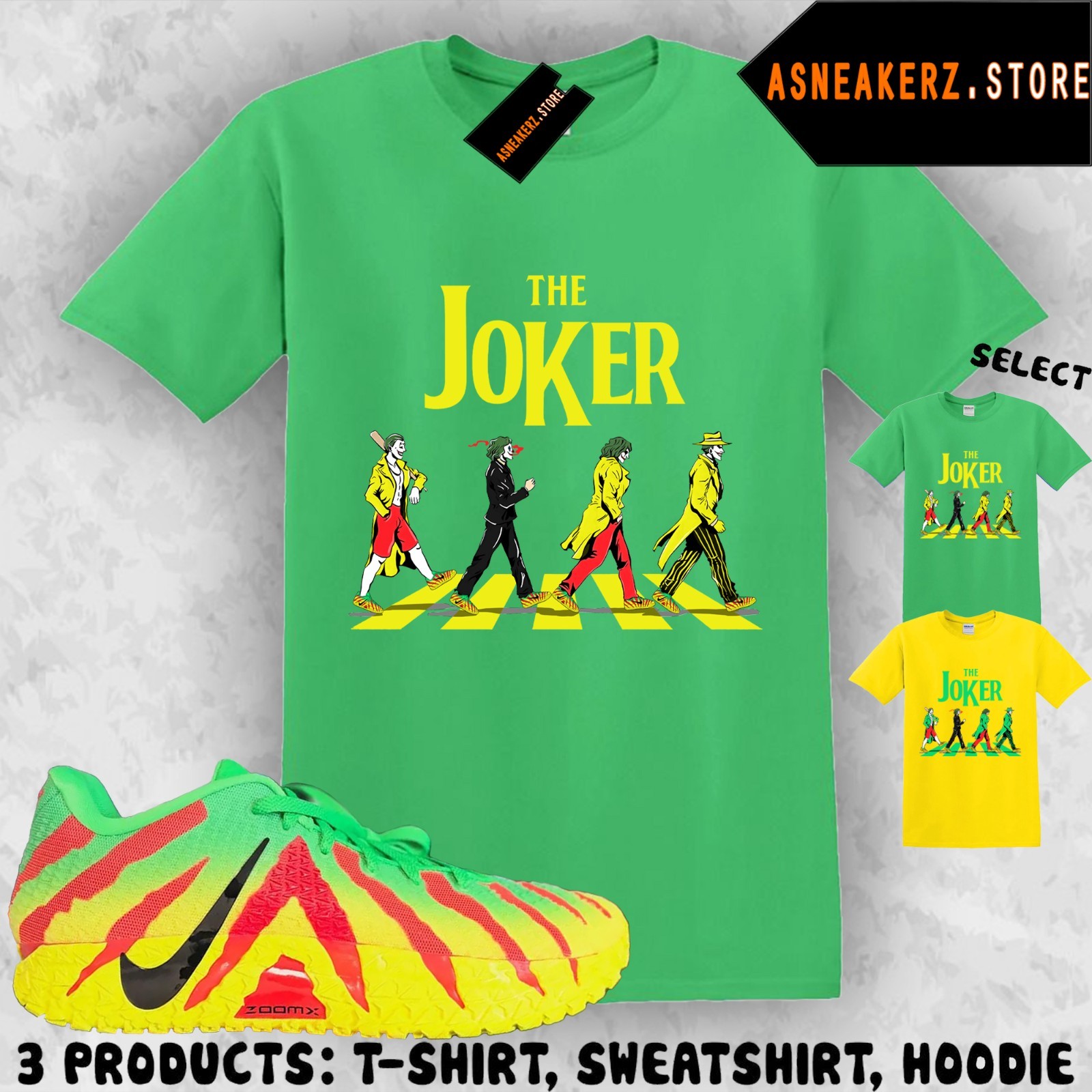Shirt Match Ja 3 Jurassic Park Explorer Sneaker Matching Tee The Joker T-Shirt gallery