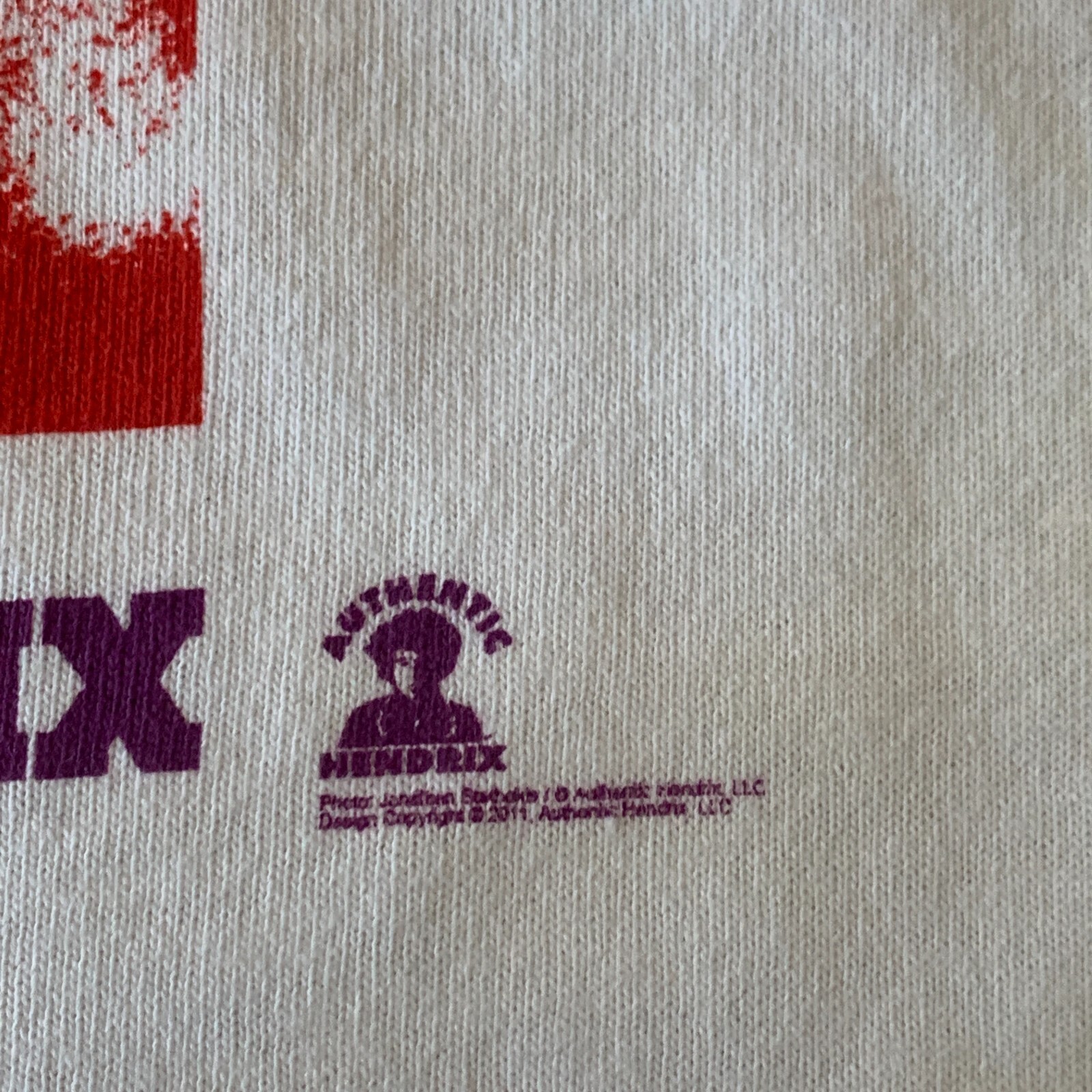 Jimi Hendrix Experience Shirt Adult Men's Large 2011 Tribute Tour Deadstock New gallery