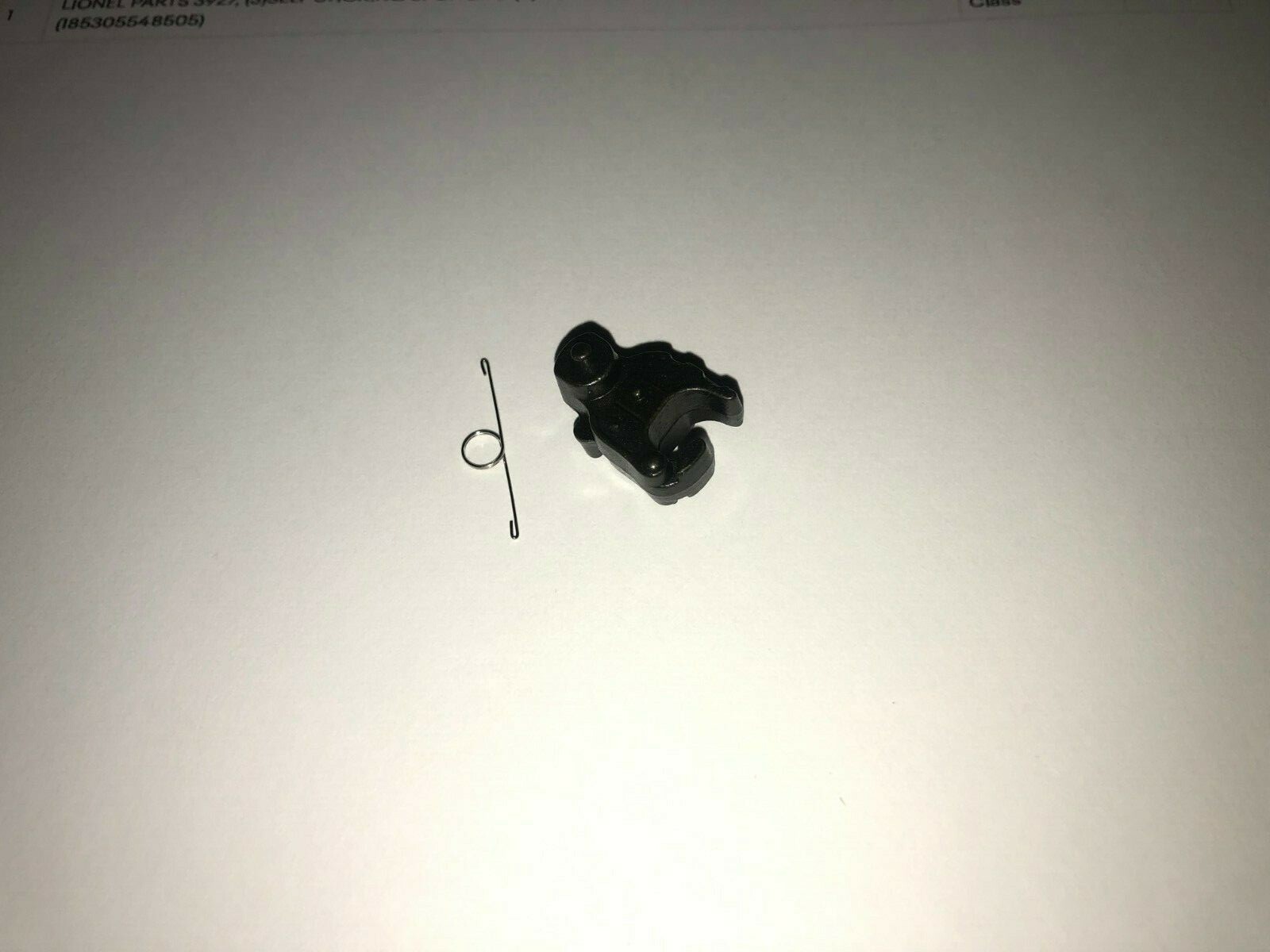 LIONEL PART , 2243-90 ,, CAST COUPLER HEAD WITH CENTERING SPRING, ALCO F-3 3927