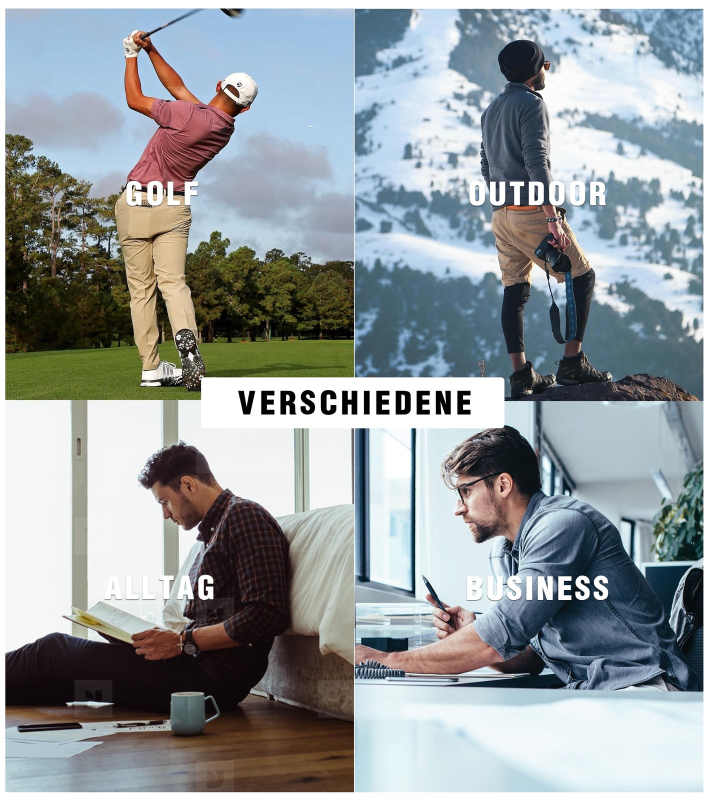 Polo Shirt Mens Long Sleeve Golf Tennis Shirt Polyester Hiking Shirt Breathable... gallery
