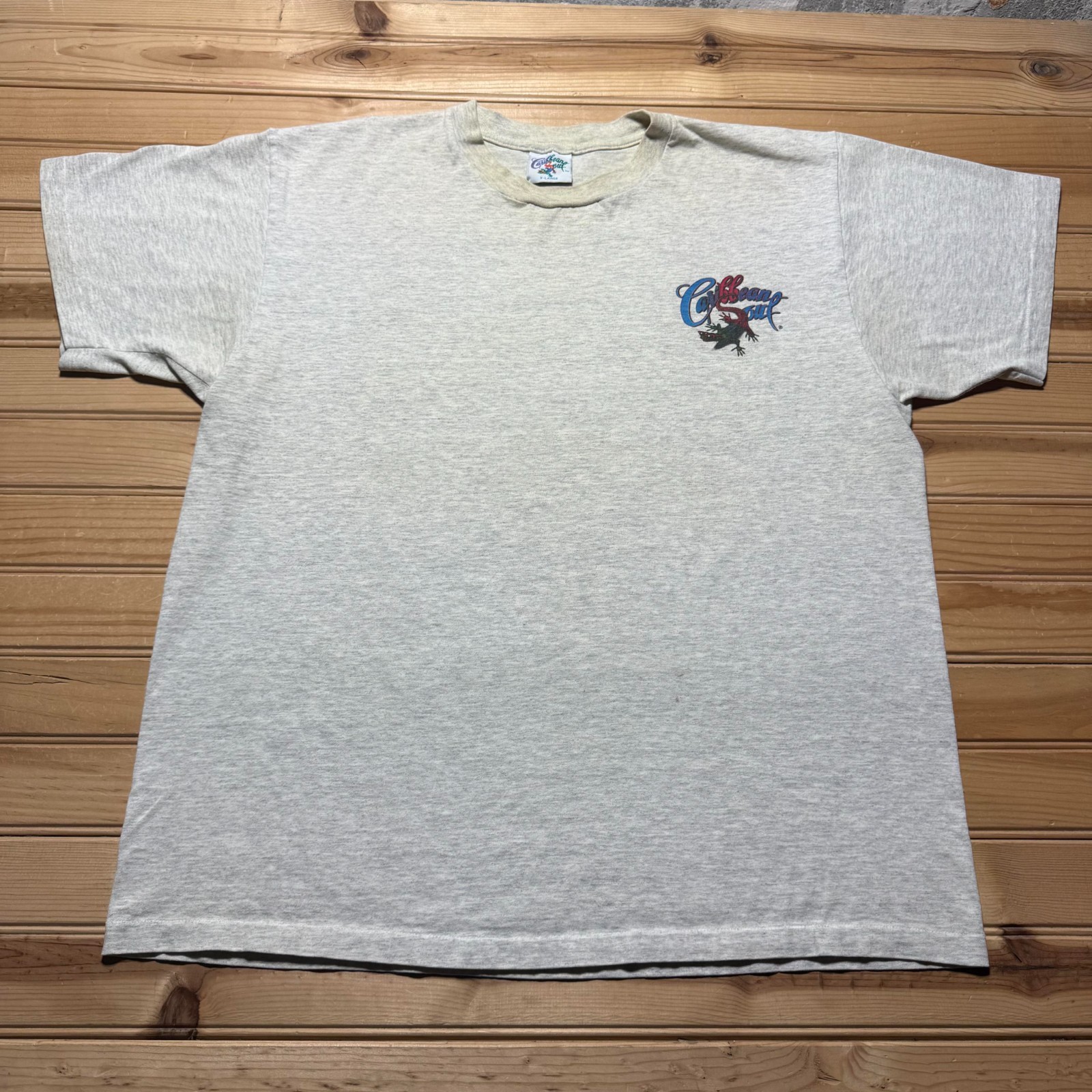 Vintage 1995 Caribbean Soul The Ultimate Margarita Lizard Graphic T-Shirt - XL gallery