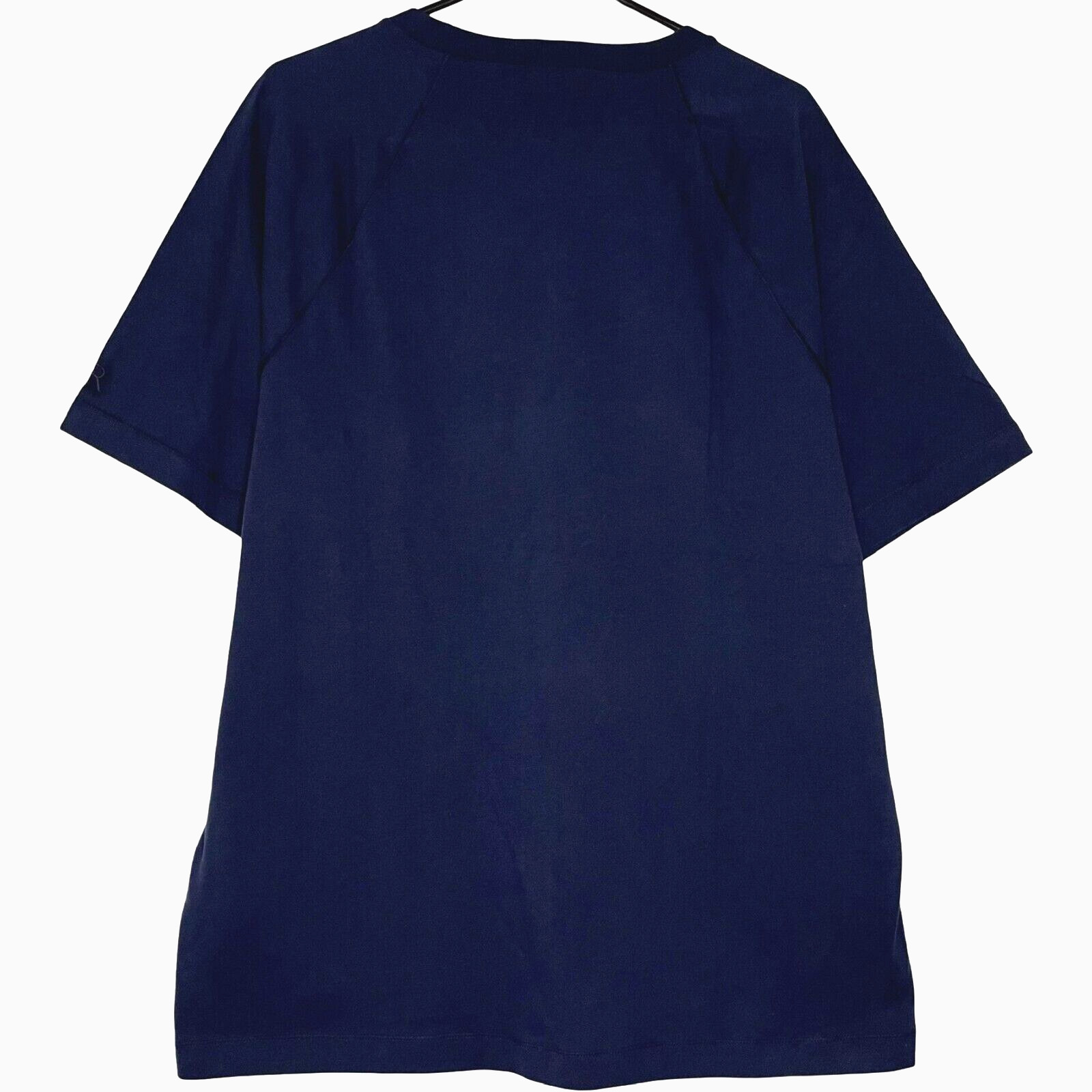 Banana Republic Restore Short Sleeve Crew Tee Men Shirt Medium Tall Blue Cotton gallery