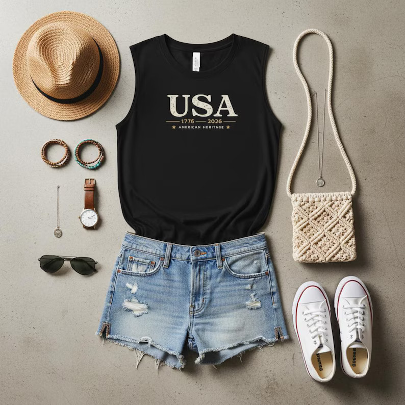 Years Anniversary Tank Top Patriotic American gallery