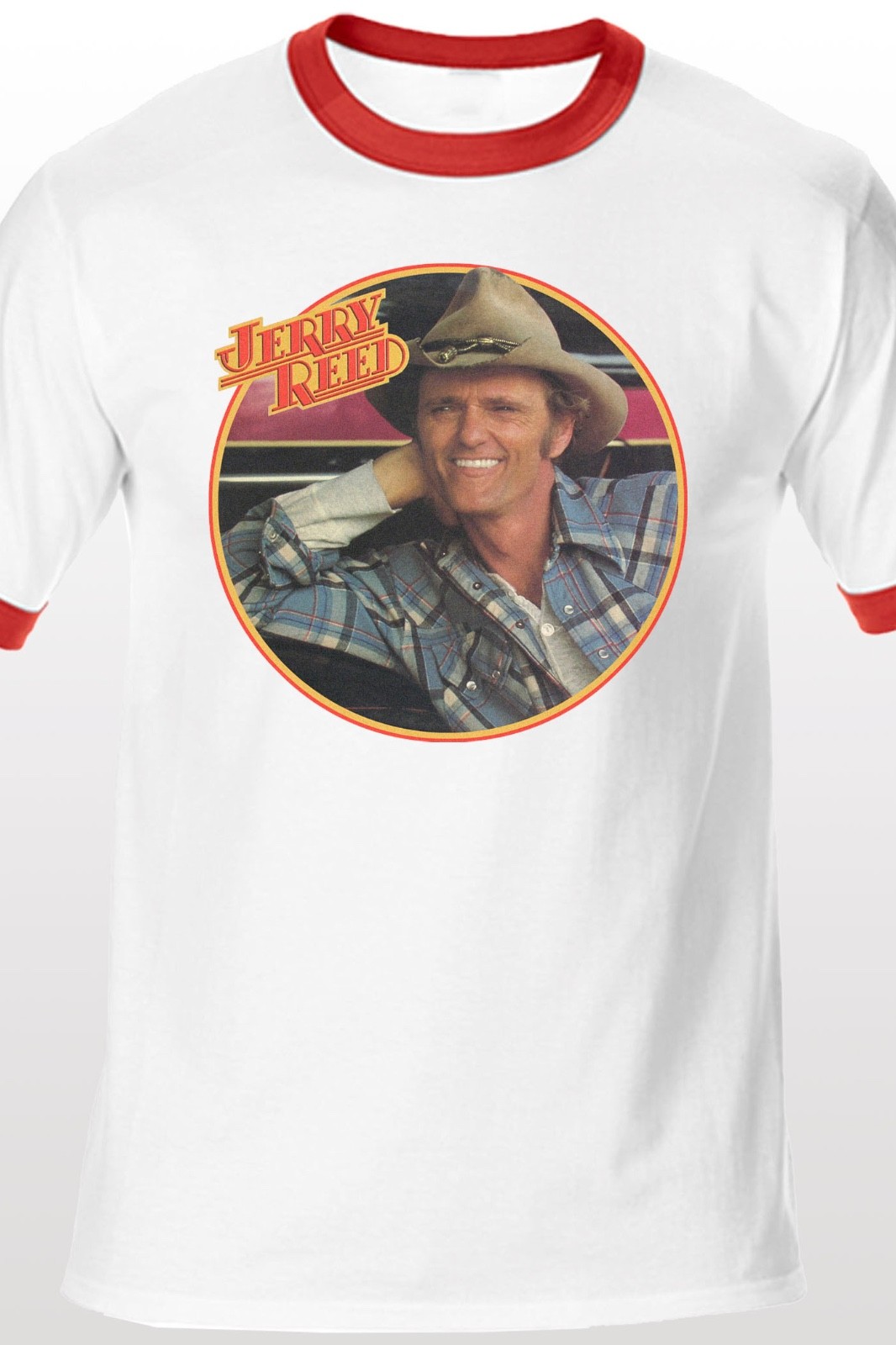 Snowman 70s Country Outlaw style RINGER T-SHIRT Unisex SM-XXL Smokey & Bandit