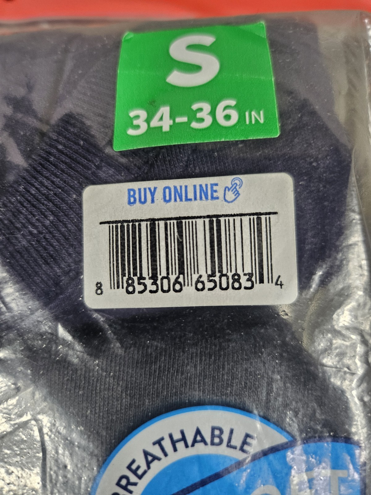 Men's Crew Neck T Shirts S 34-36 Multicolor Fruit of the Loom 5 Pack Flat Collar gallery