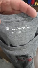 *1/2 OFF* Travis Mathew Mens Medium Round Logo Gray Short Sleeve Shirt M122