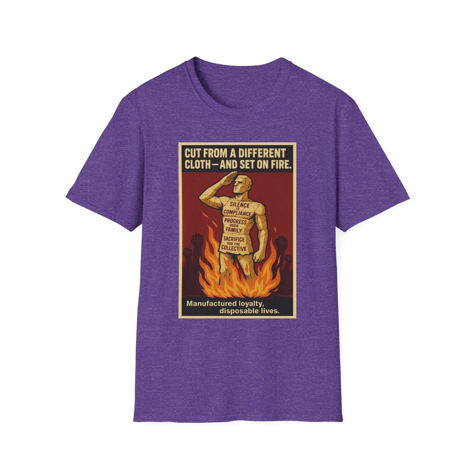 Cut From A Different Cloth Shirt, Anti-Marxist American Pride Tee, Red Pill
