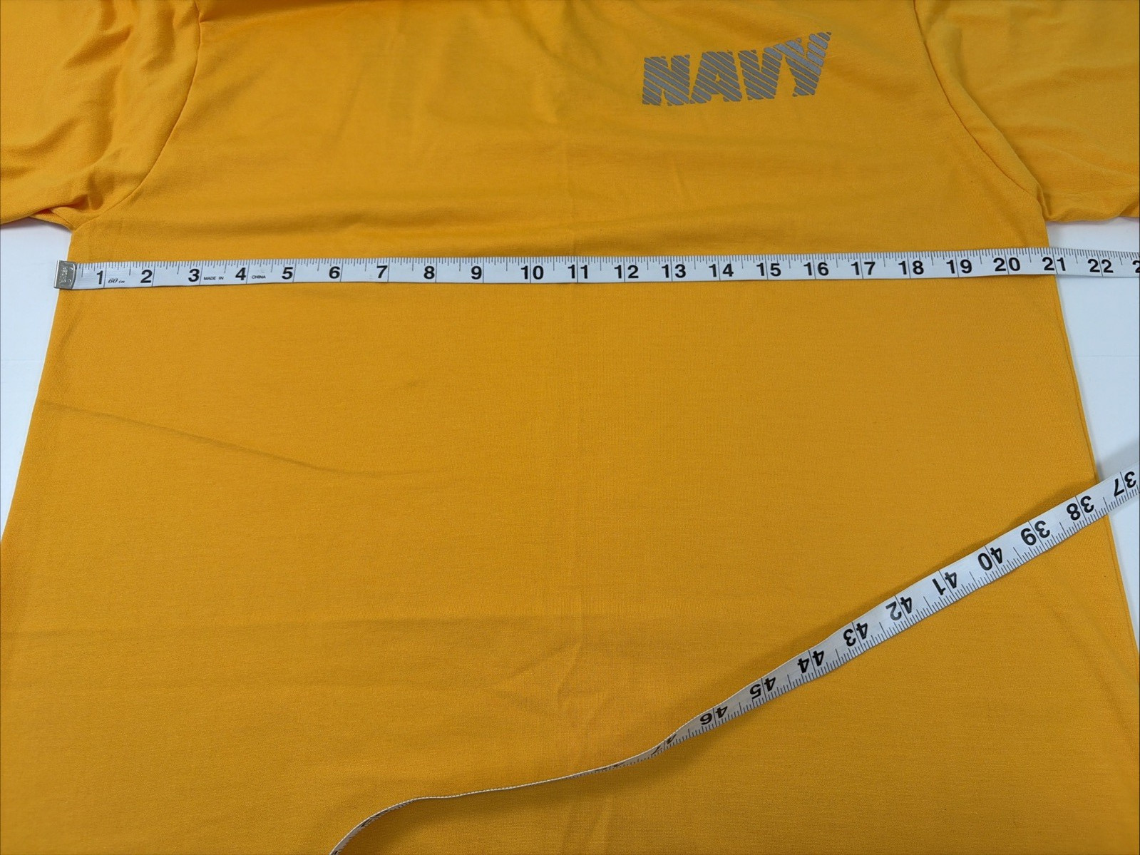 Undershirt Navy Physical Fitness Uniform T-shirt Short Sleeve Size Medium gallery