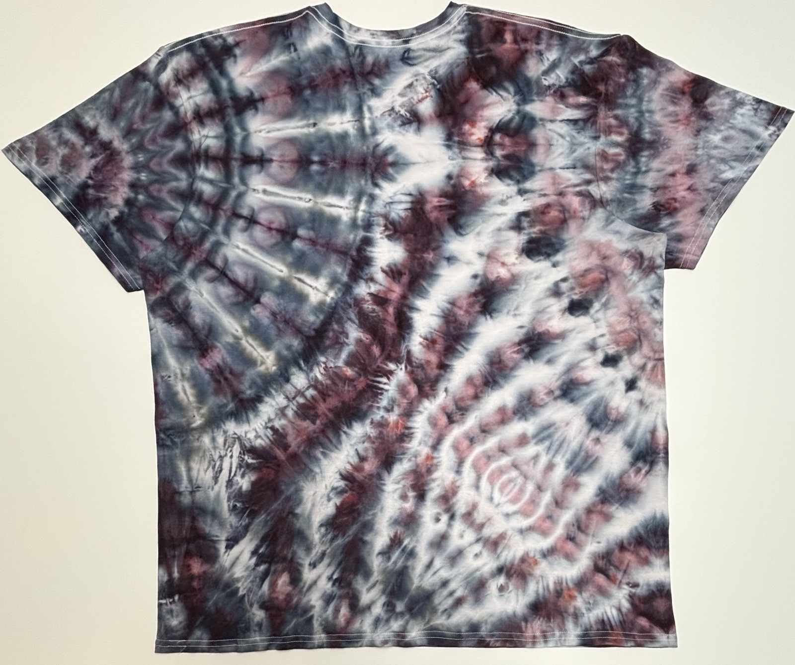 Handmade Ice Tie Dye Adult T-Shirt Unisex Size XL Multicolored Gildan Tee NEW gallery