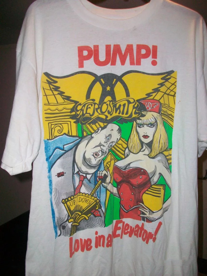 Love In An Elevator Aerosmith band Black Shirt Unisex Concert S-5XL K246 gallery