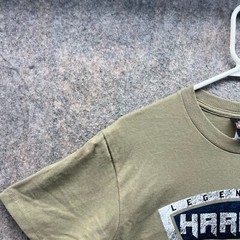 Harley Davidson Shirt Men Small Beige Blue Motorcycle Crewneck Biker 2018 NEW