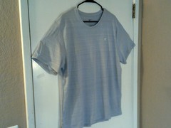 NEW NIKE DRI-Fit TRAINING “Varsity Running Tee” MENS GREY T-SHIRT L DV9597-479